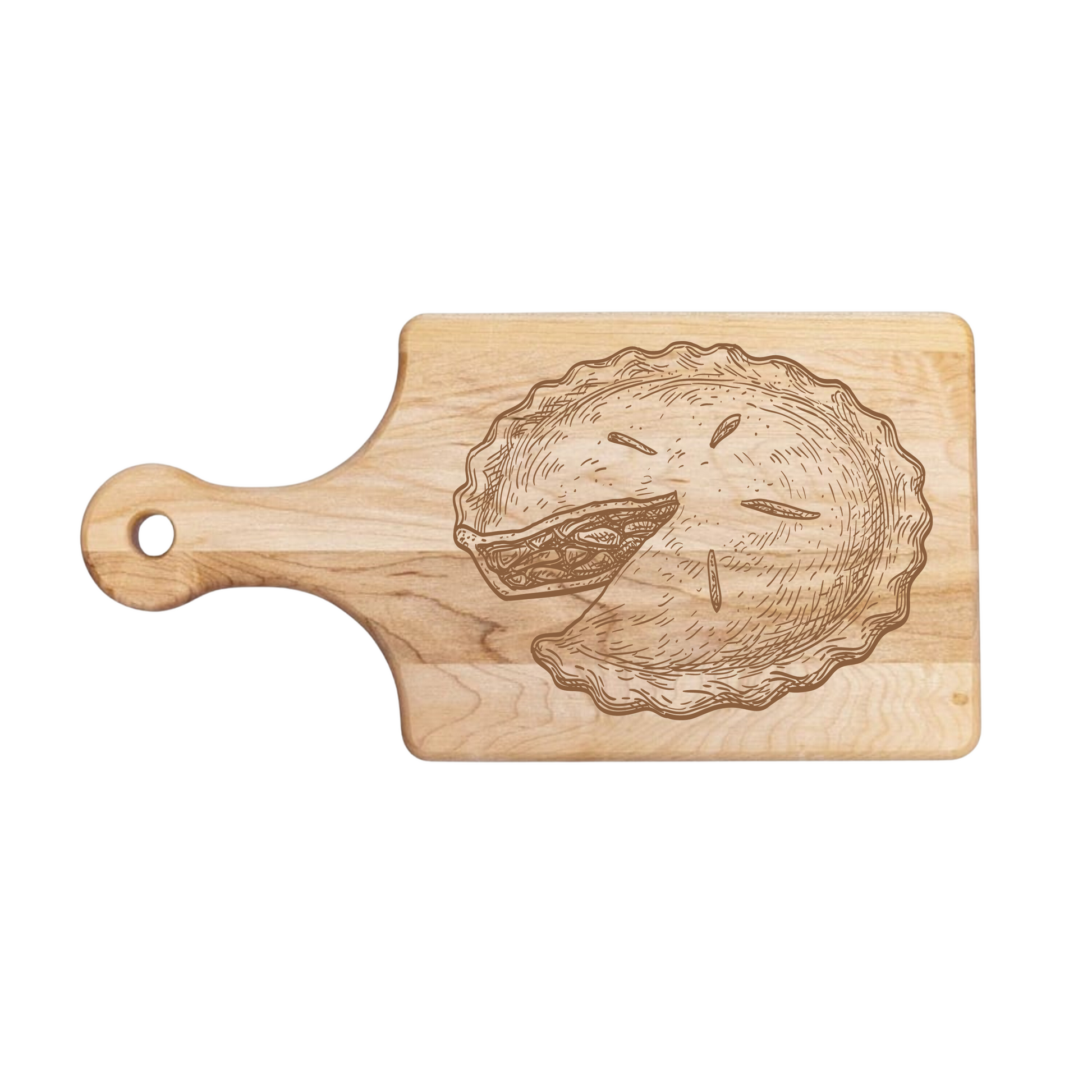 Apple Pie Cutting Board - Premium Cutting Boards from Hipster Lasers - Just $40! Shop now at Hipster Lasers