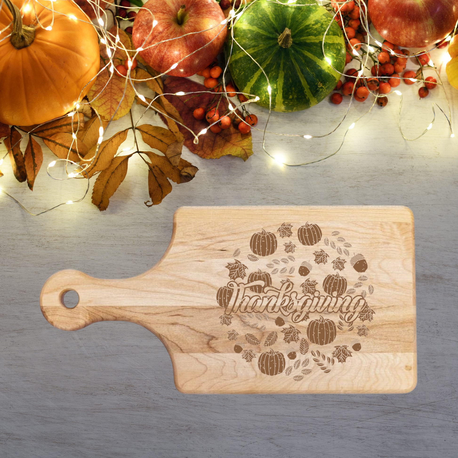 Thanksgiving Cutting Board - Premium Cutting Boards from Hipster Lasers - Just $70! Shop now at Hipster Lasers