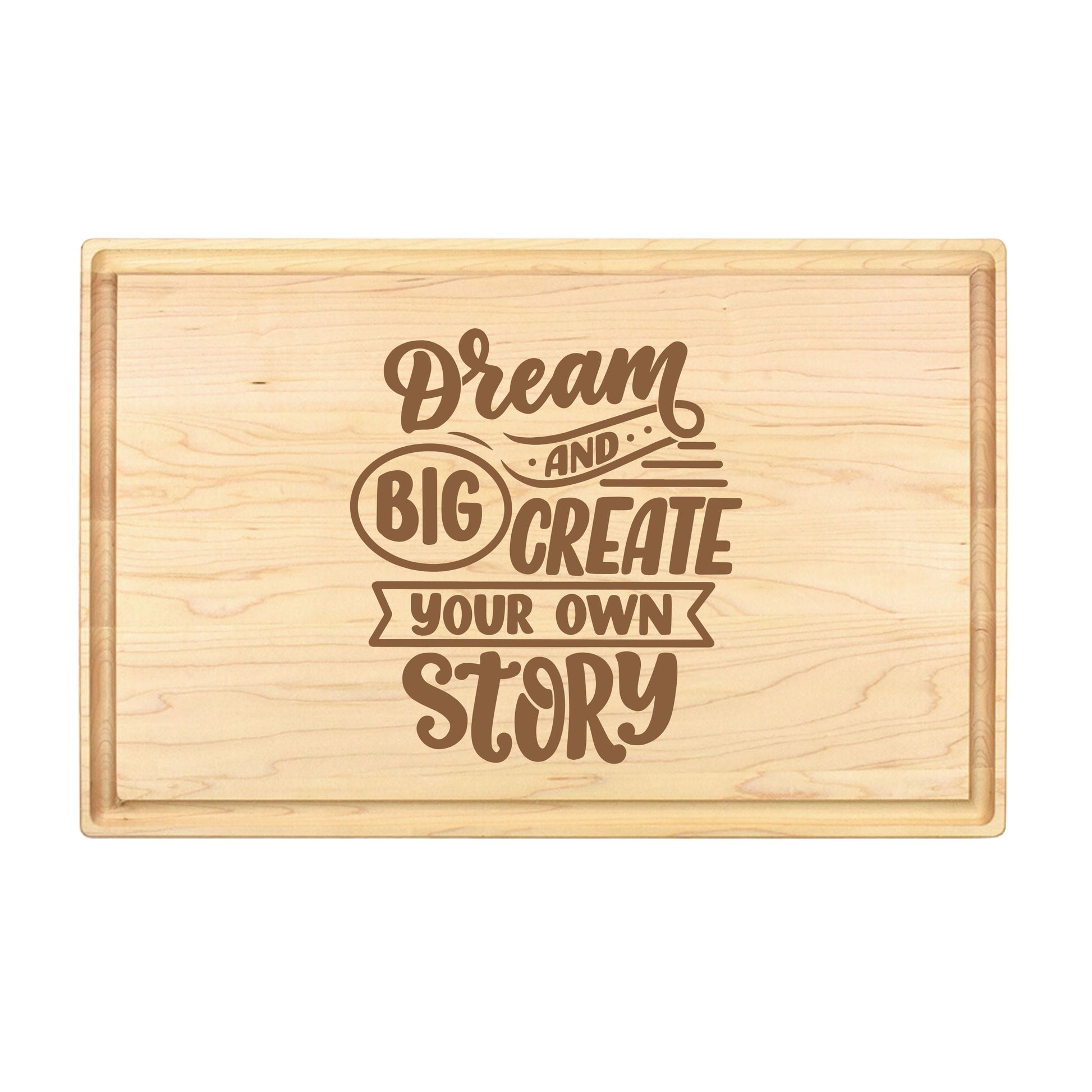 Dream Big Cutting Board - Premium Cutting Boards from Hipster Lasers - Just $40! Shop now at Hipster Lasers
