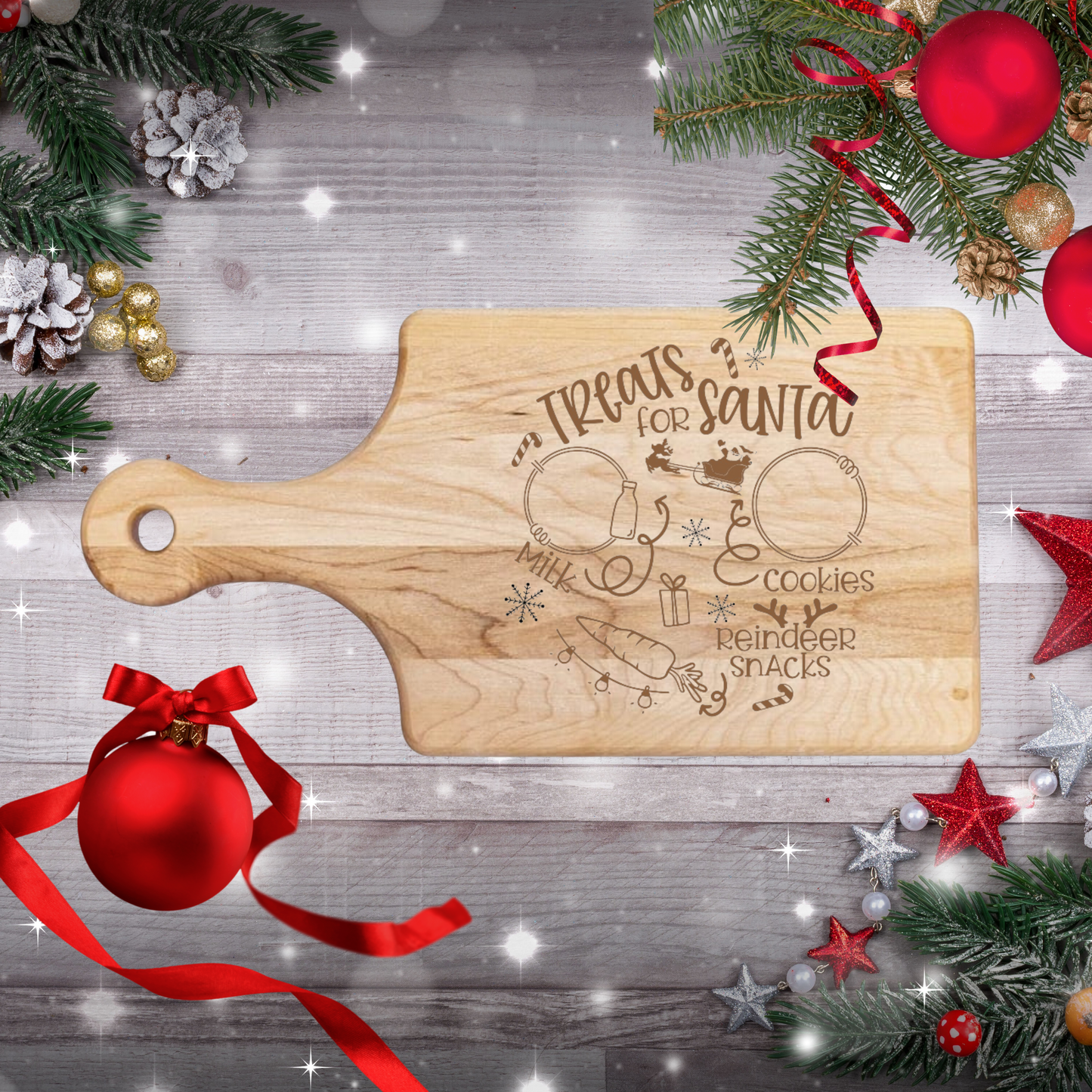 Frosty's Feast Cutting Board - Premium Cutting Boards from Hipster Lasers - Just $40! Shop now at Hipster Lasers