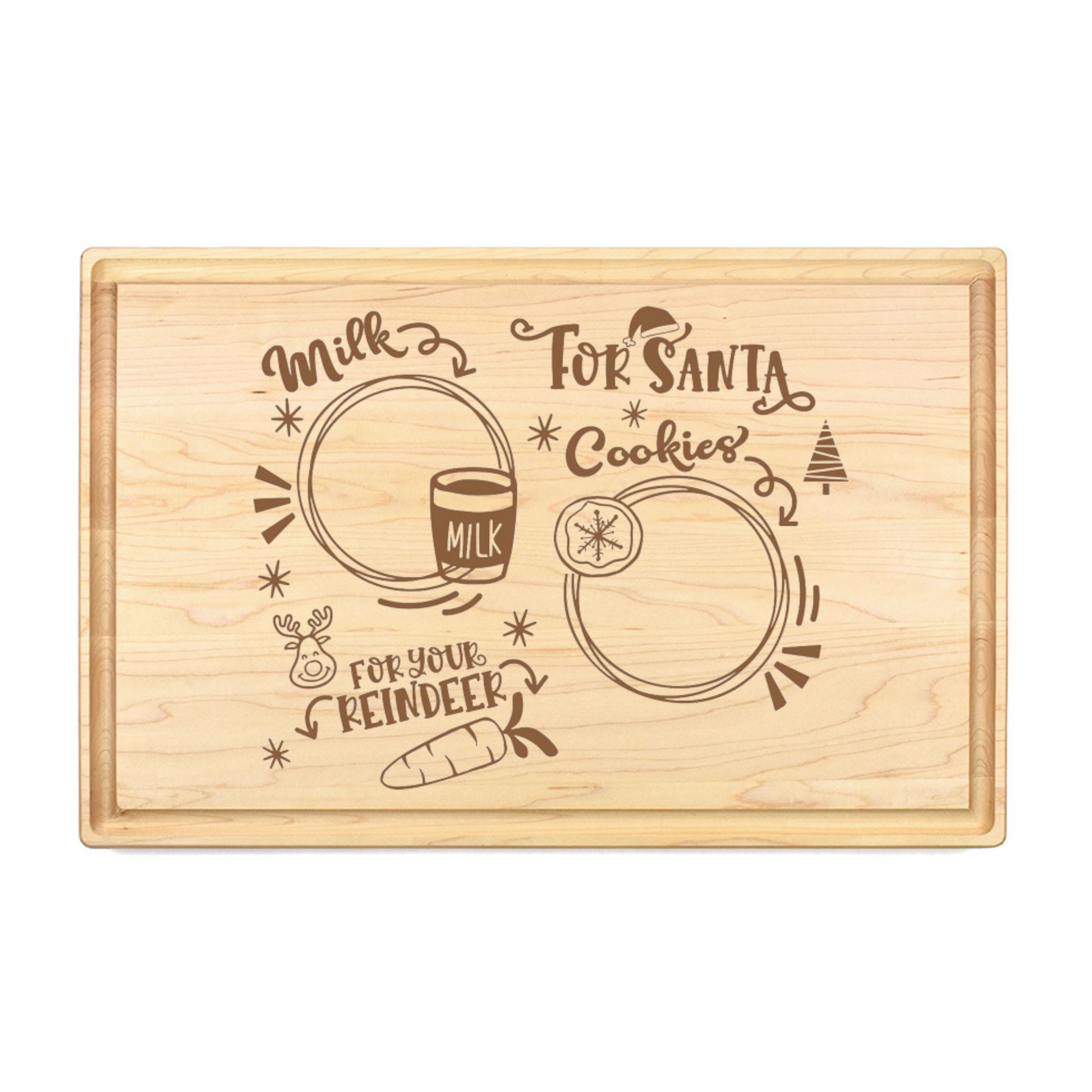 Copy of Sleigh Ride Snacks Cutting Board - Premium Cutting Boards from Hipster Lasers - Just $40! Shop now at Hipster Lasers