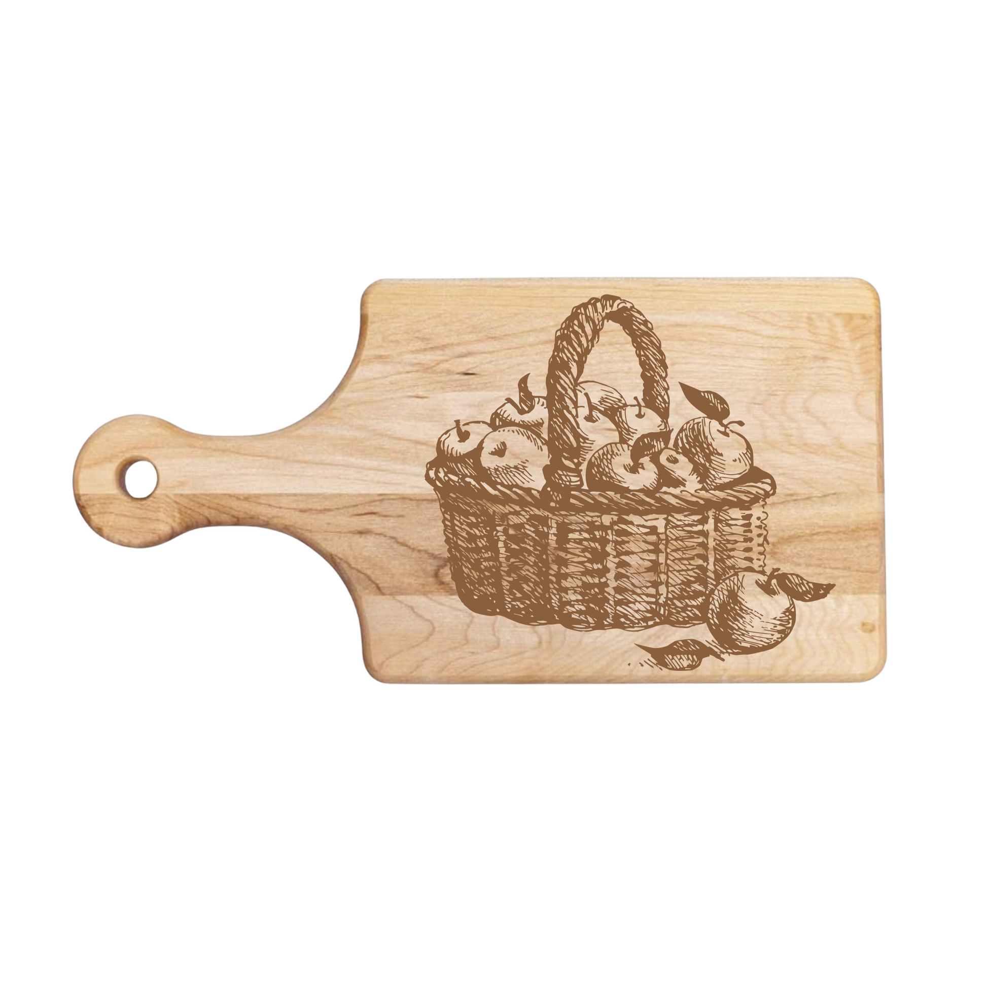 Farmhouse Basket of Apples Cutting Board - Premium Cutting Boards from Hipster Lasers - Just $40! Shop now at Hipster Lasers
