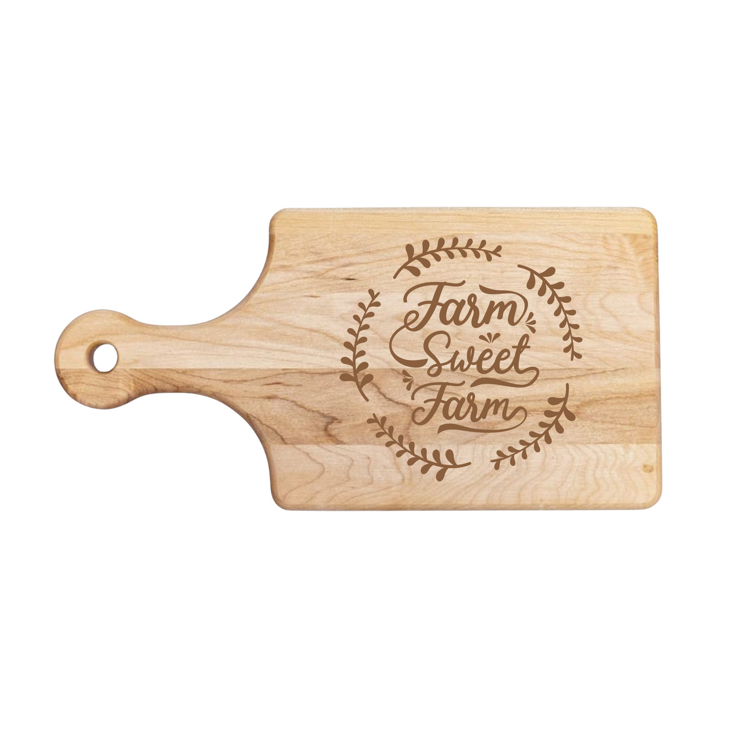 Farm Sweet Farm Maple Cutting Board - Premium Cutting Boards from Hipster Lasers - Just $40! Shop now at Hipster Lasers