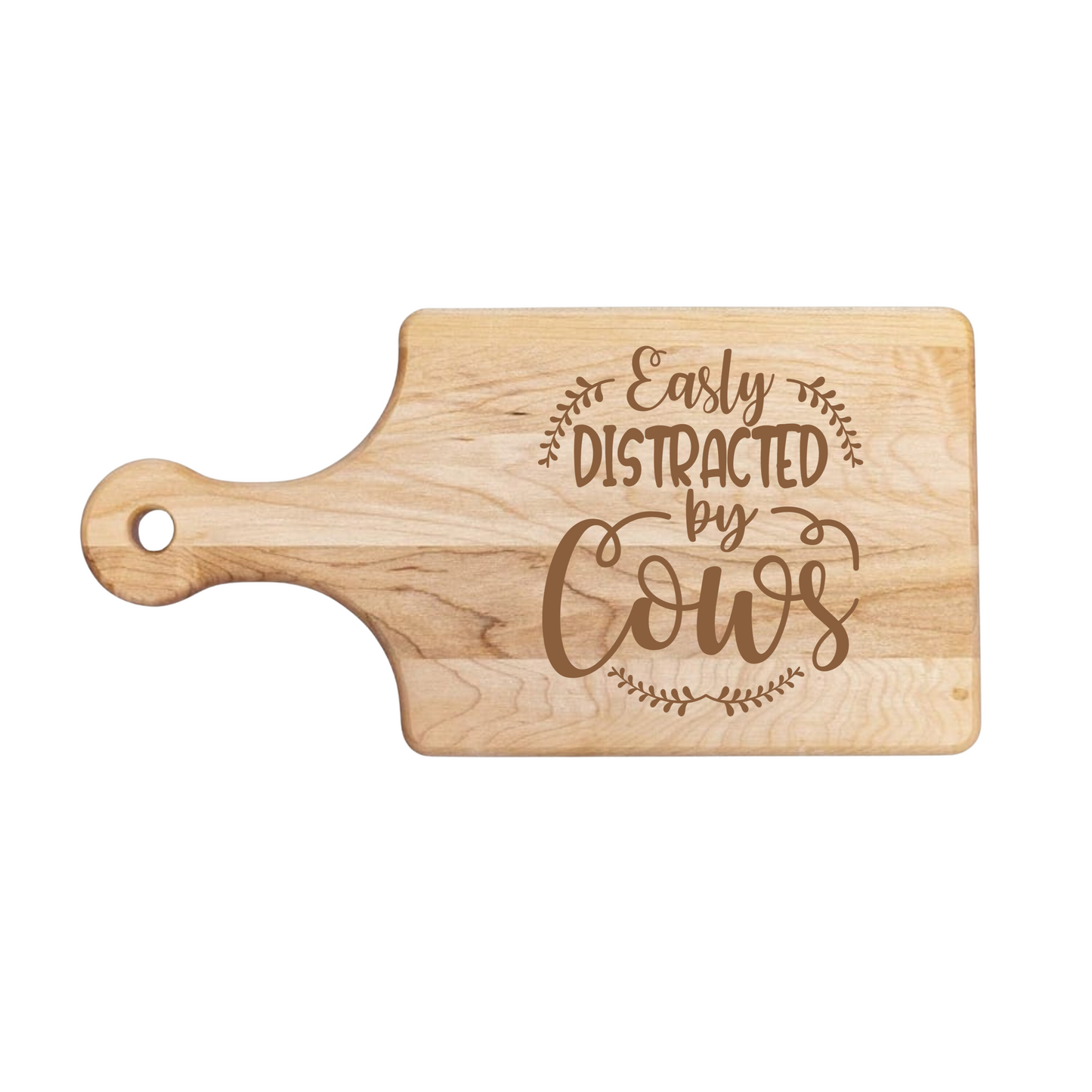 Easily Distracted By Cows Cutting Board - Premium Cutting Boards from Hipster Lasers - Just $70! Shop now at Hipster Lasers