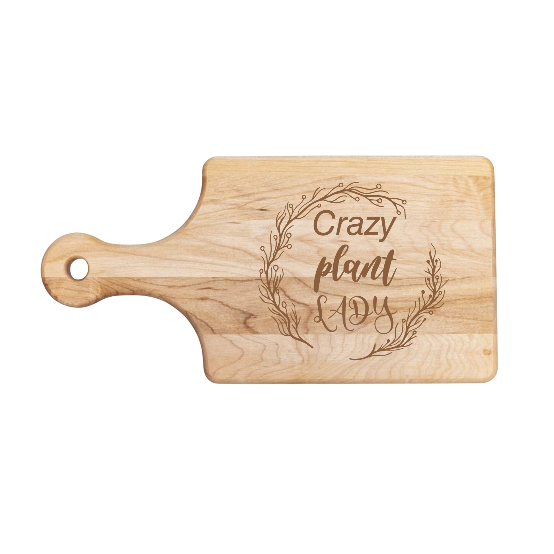 Crazy Plant Lady Cutting Board - Premium Cutting Boards from Hipster Lasers - Just $40! Shop now at Hipster Lasers