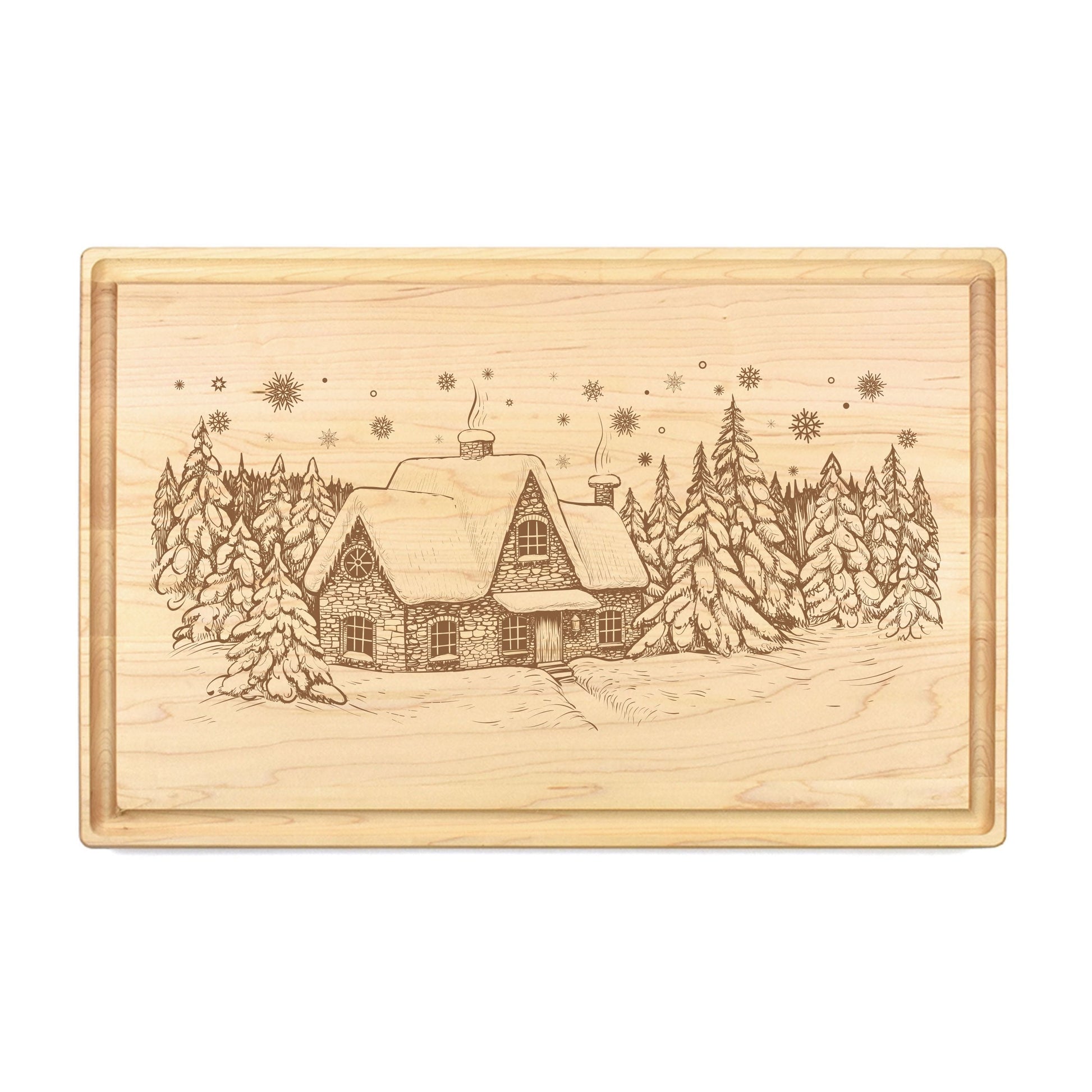 Winter Wonderland Cutting Board - Premium Cutting Boards from Hipster Lasers - Just $40! Shop now at Hipster Lasers