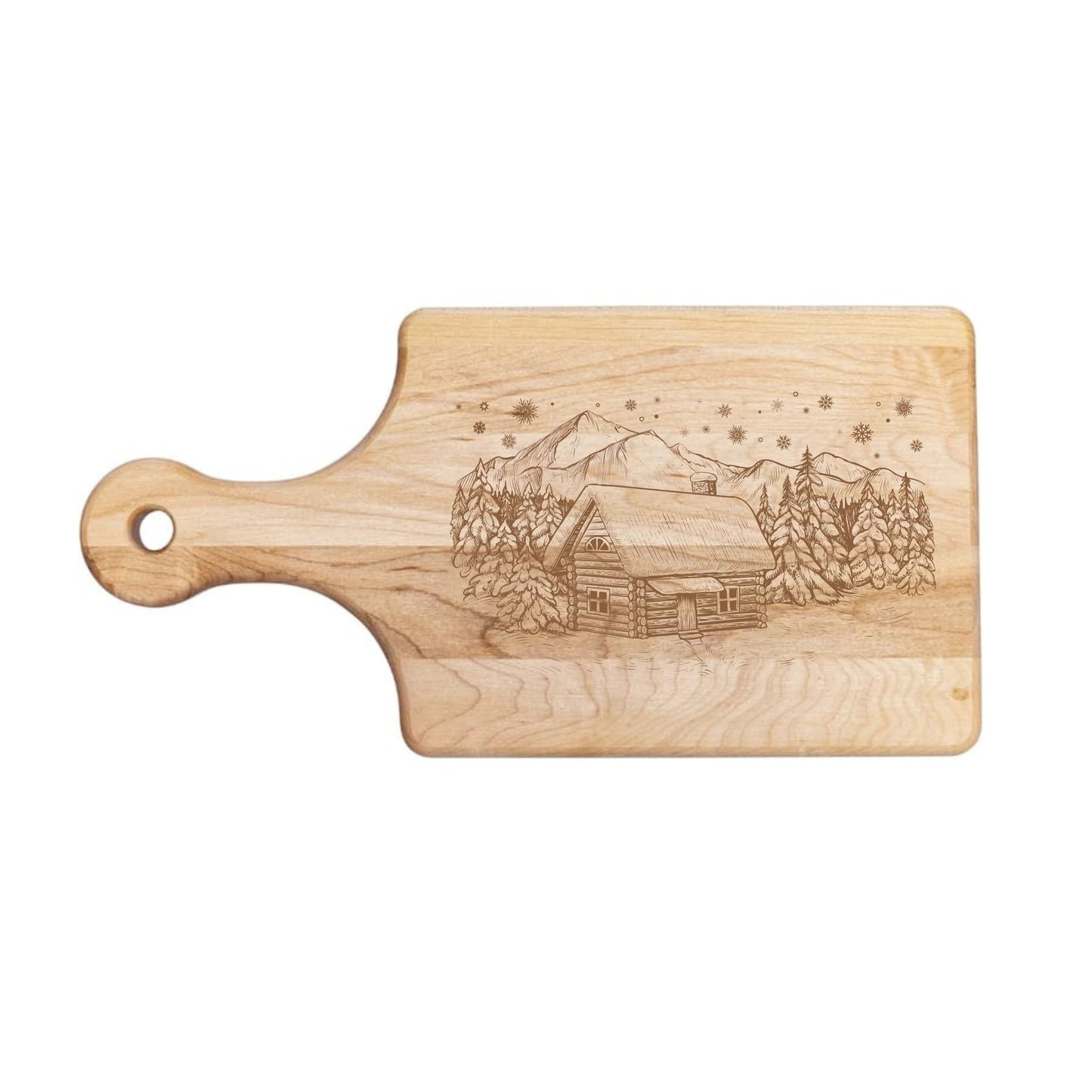 Copy of Winter Wonderland Cutting Board - Premium Cutting Boards from Hipster Lasers - Just $40! Shop now at Hipster Lasers