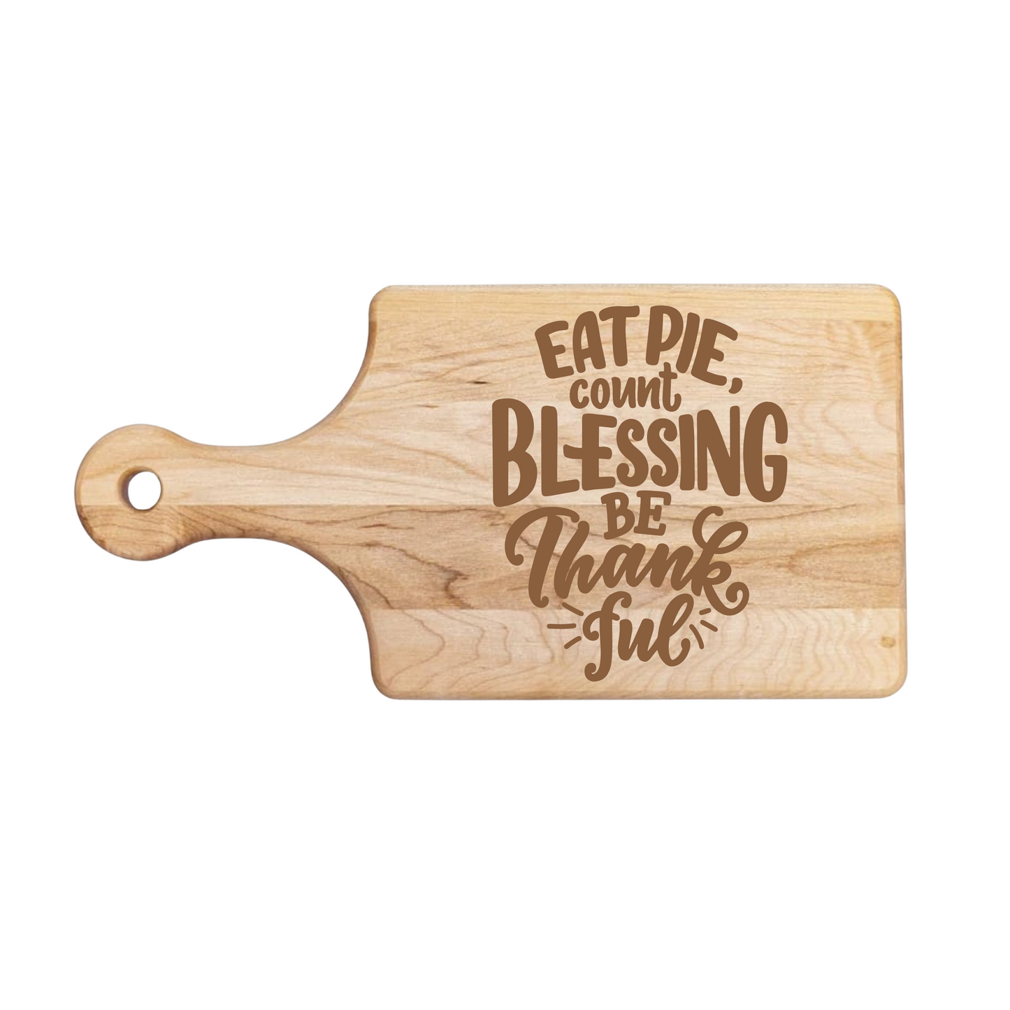 Eat Pie Count Blessings Cutting Board Best Price in 2024 at