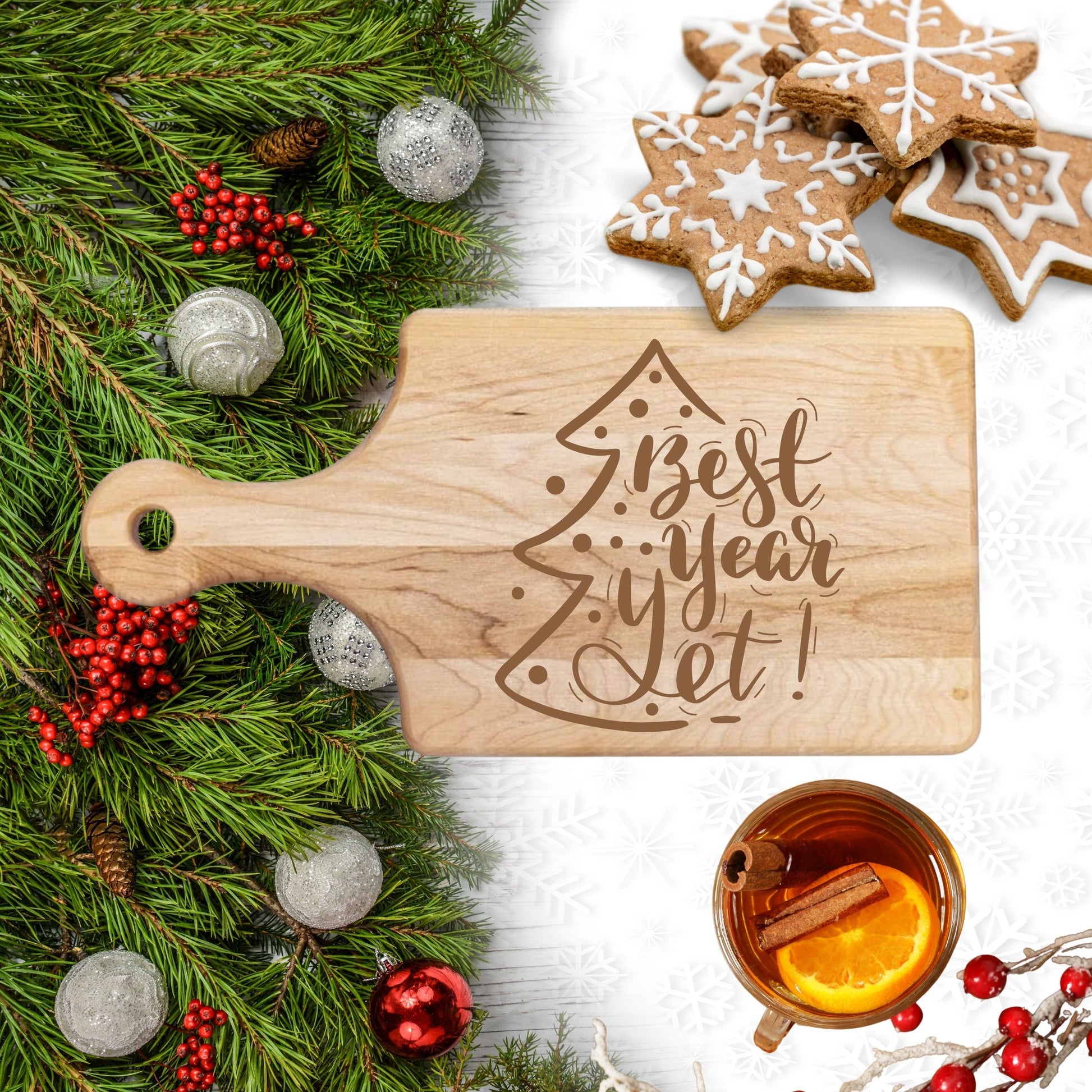 Best Year Yet Cutting Board - Premium Cutting Boards from Hipster Lasers - Just $40! Shop now at Hipster Lasers
