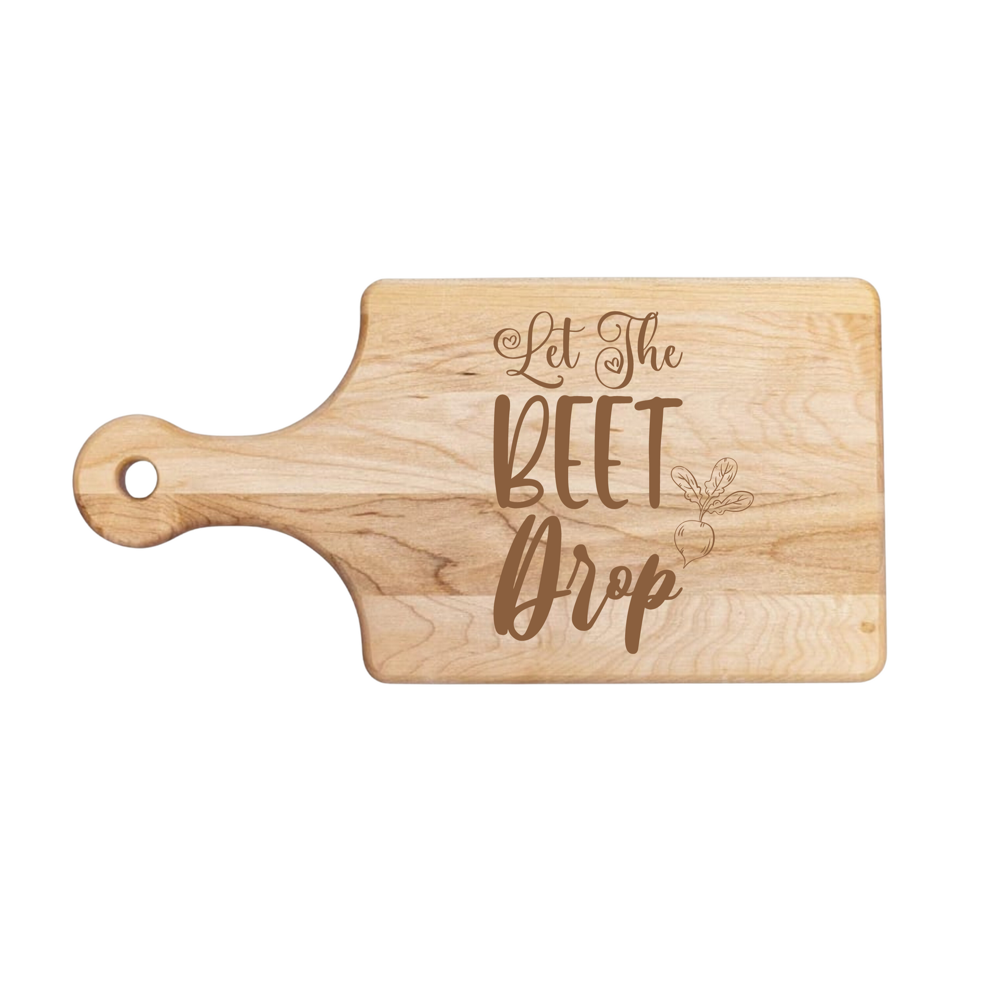 Let The Beet Drop Cutting Board - Premium Cutting Boards from Hipster Lasers - Just $70! Shop now at Hipster Lasers
