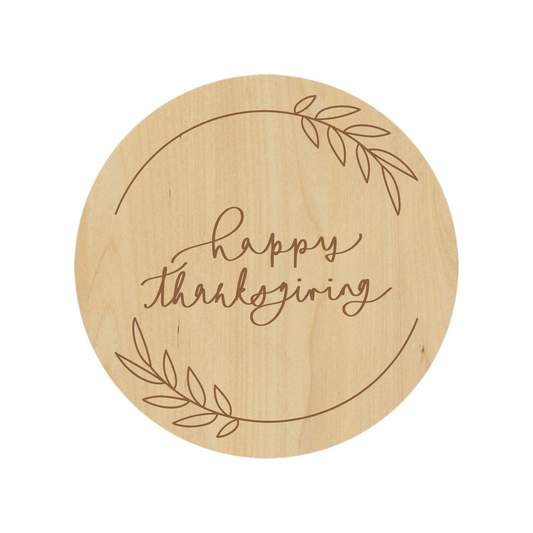 Giving Thanks Coaster Set - Premium Coaster from Hipster Lasers - Just $40! Shop now at Hipsterlasers