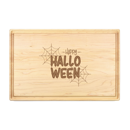 Copy of Happy Halloween Cutting Board - Premium Cutting Boards from Hipster Lasers - Just $90! Shop now at Hipsterlasers