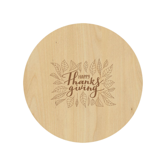 Thankful Moments Coaster Set - Premium Coaster from Hipster Lasers - Just $40! Shop now at Hipsterlasers