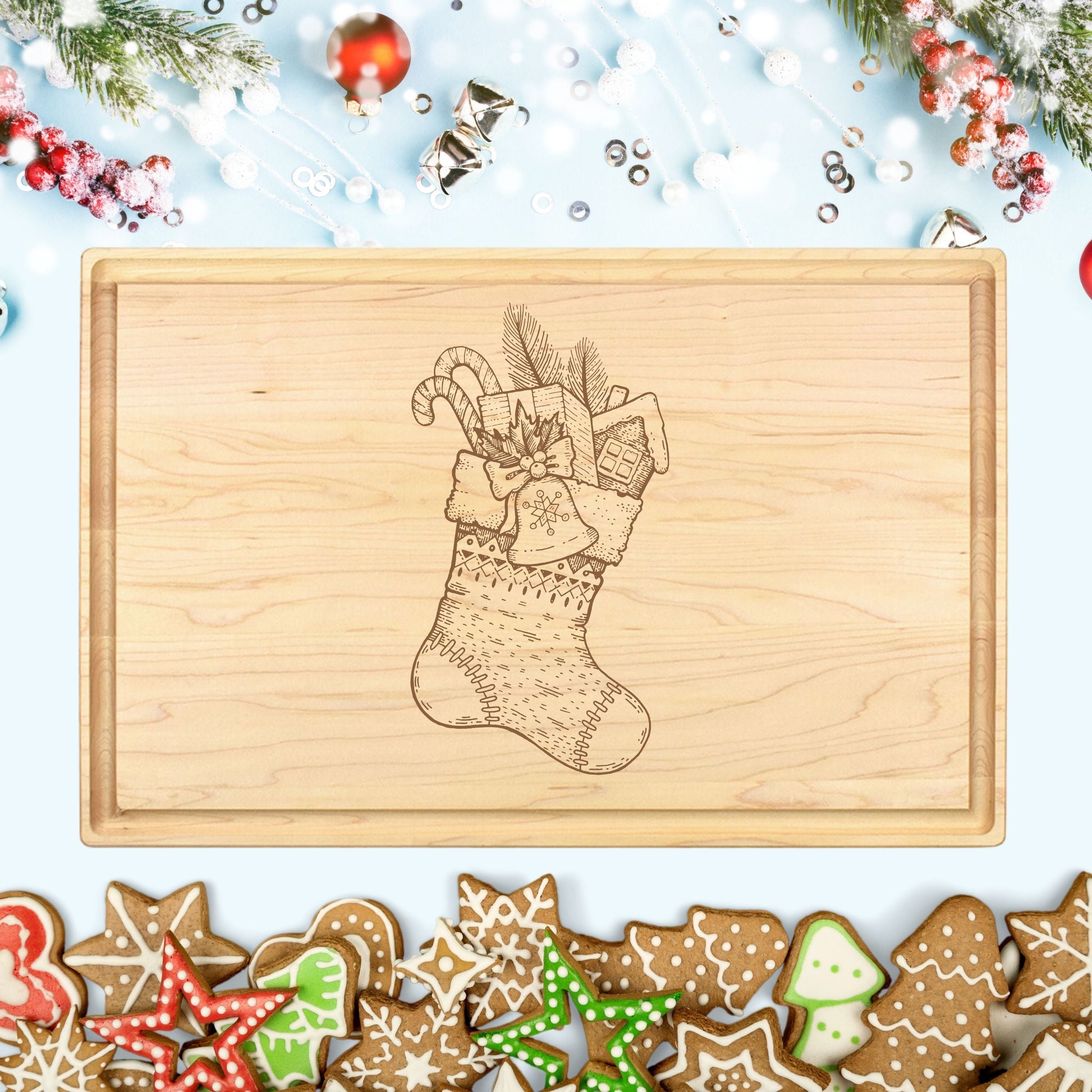 Copy of O Christmas Tree Cutting Board - Premium Cutting Boards from Hipster Lasers - Just $40! Shop now at Hipster Lasers