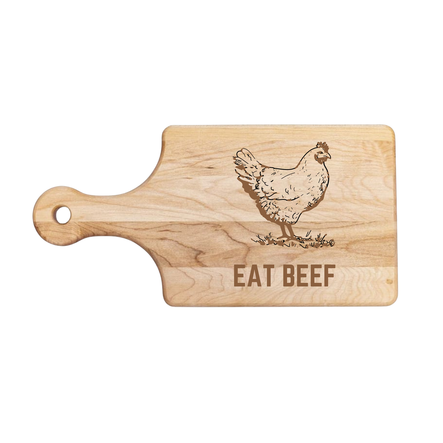 Eat Beef Cutting Board - Premium Cutting Boards from Hipster Lasers - Just $40! Shop now at Hipster Lasers