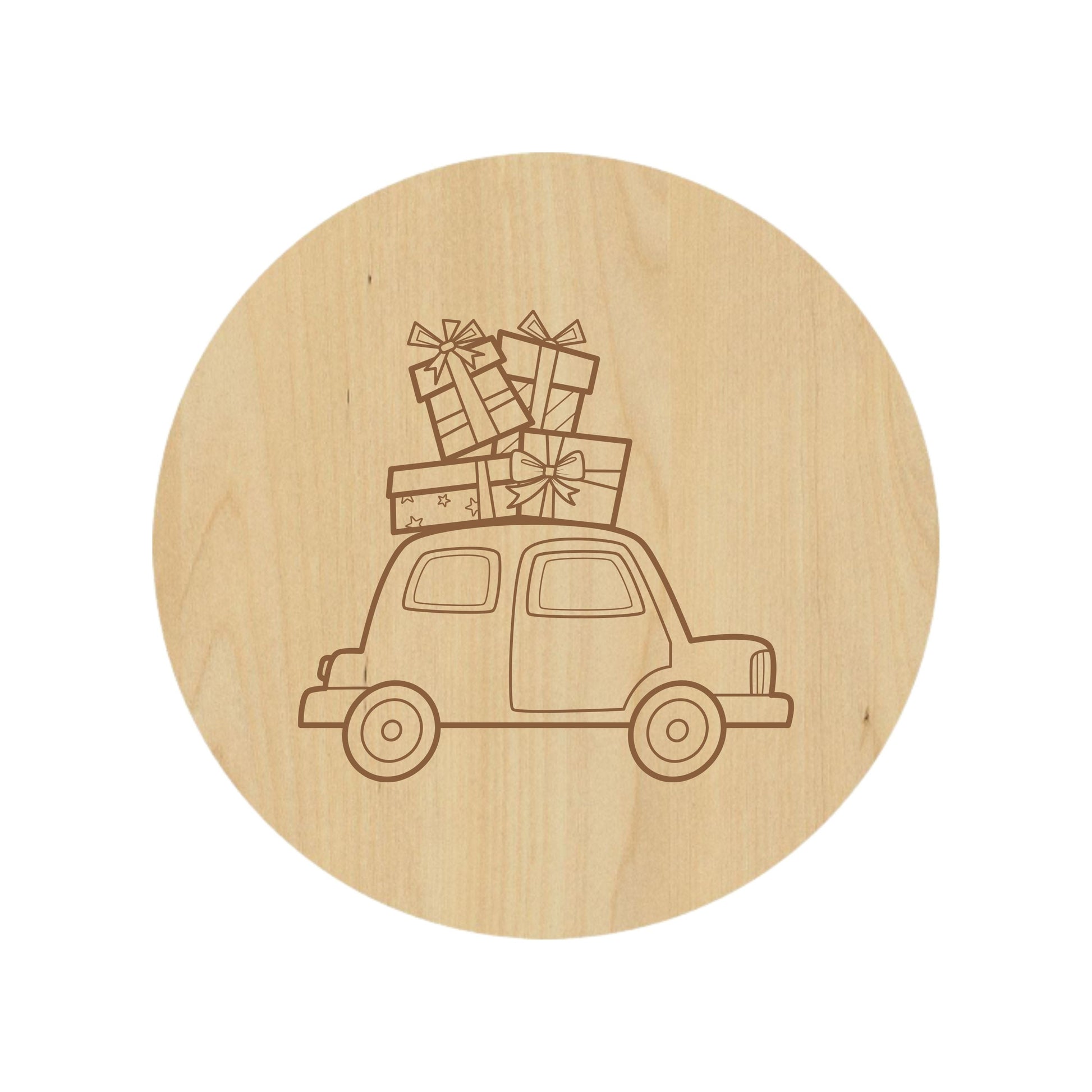 Whimsical Drive Coaster - Premium Coasters from Hipster Lasers - Just $10! Shop now at Hipster Lasers