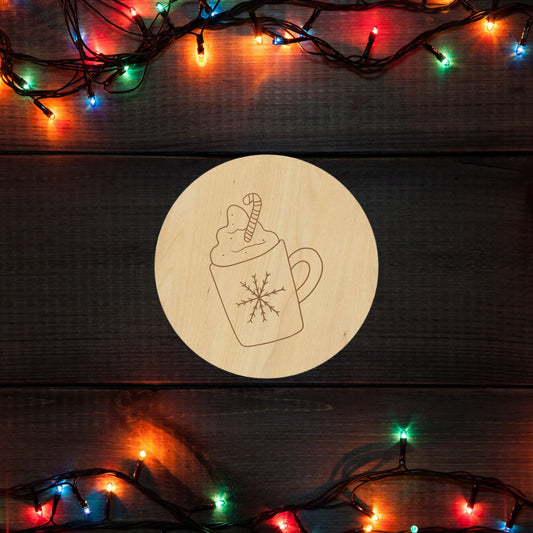 Toasty Coco Coaster - Premium Coasters from Hipster Lasers - Just $10! Shop now at Hipster Lasers