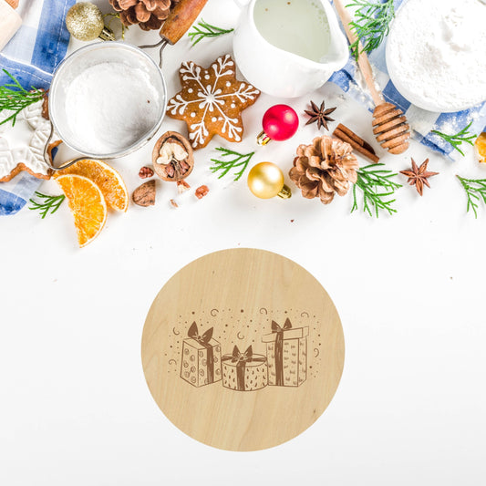 Festive Gifts Coaster - Premium Coasters from Hipster Lasers - Just $10! Shop now at Hipster Lasers