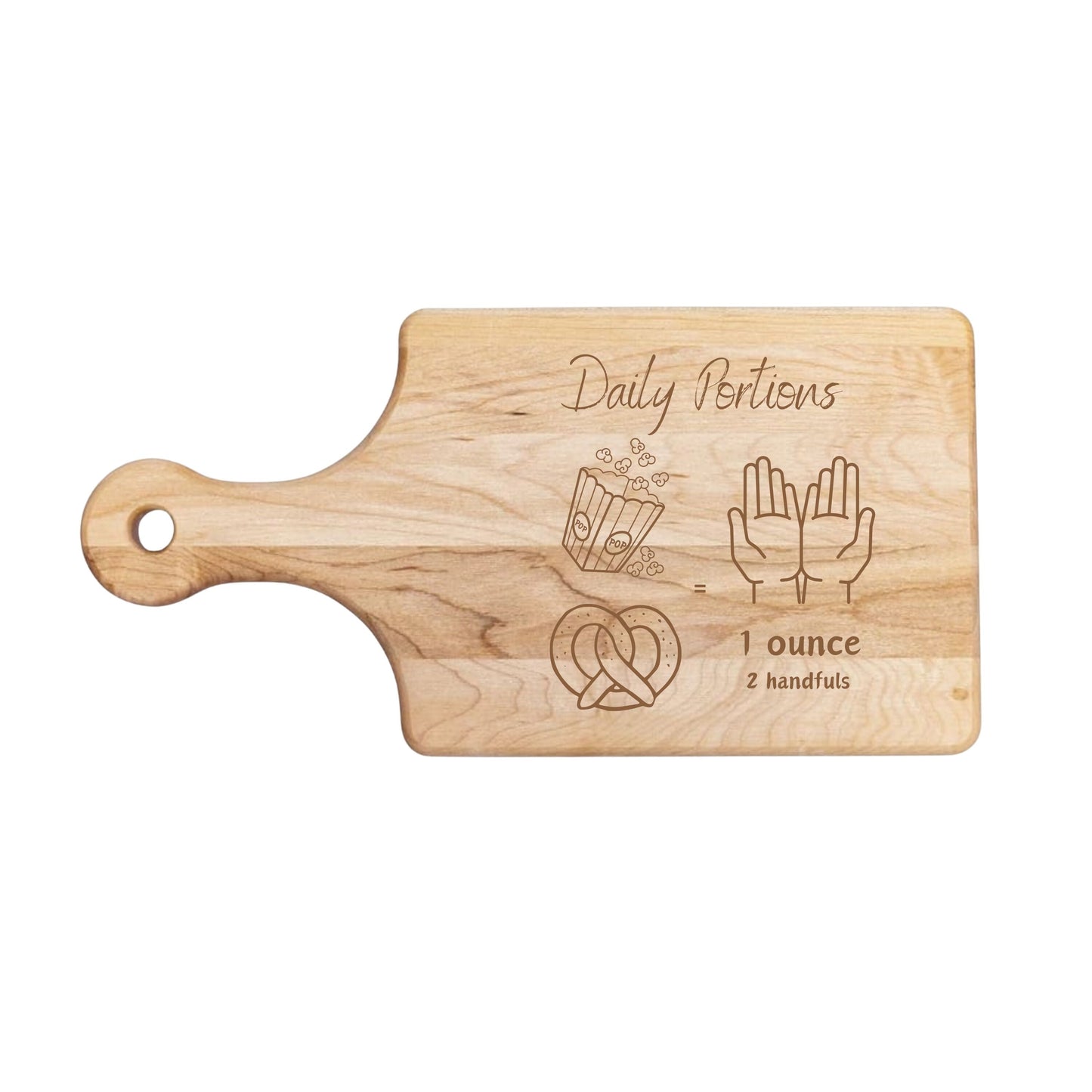 Copy of Daily Portions  Board - Premium Cutting Boards from Hipster Lasers - Just $40! Shop now at Hipster Lasers