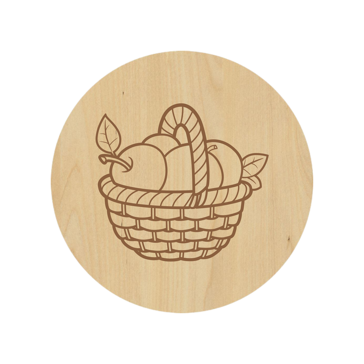 Fall Apples Coaster - Premium Coasters from Hipster Lasers - Just $10! Shop now at Hipster Lasers