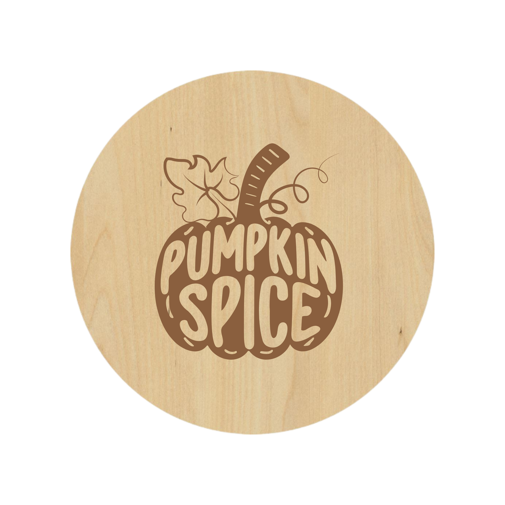 Pumpkin Spice Coaster Set - Premium Coaster from Hipster Lasers - Just $40! Shop now at Hipsterlasers