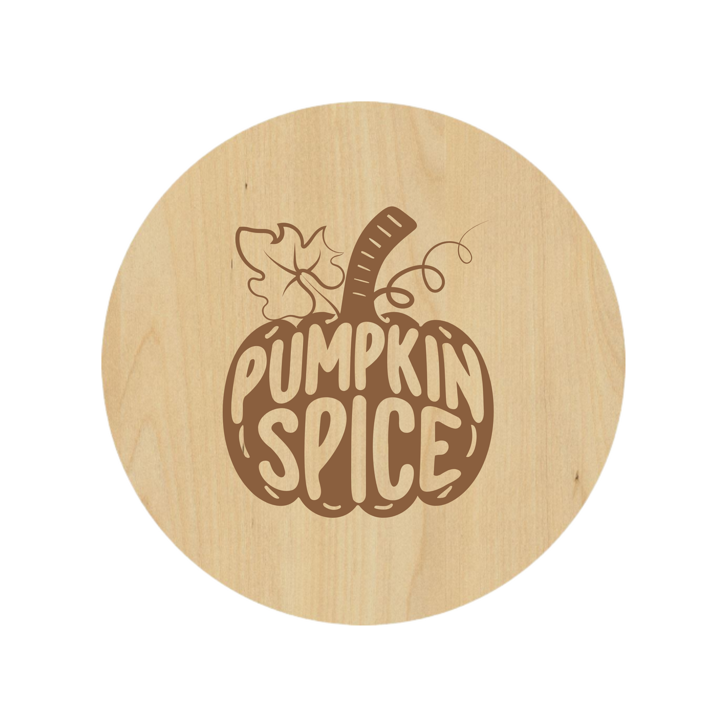 Pumpkin Spice Coaster - Premium Coasters from Hipster Lasers - Just $10! Shop now at Hipster Lasers