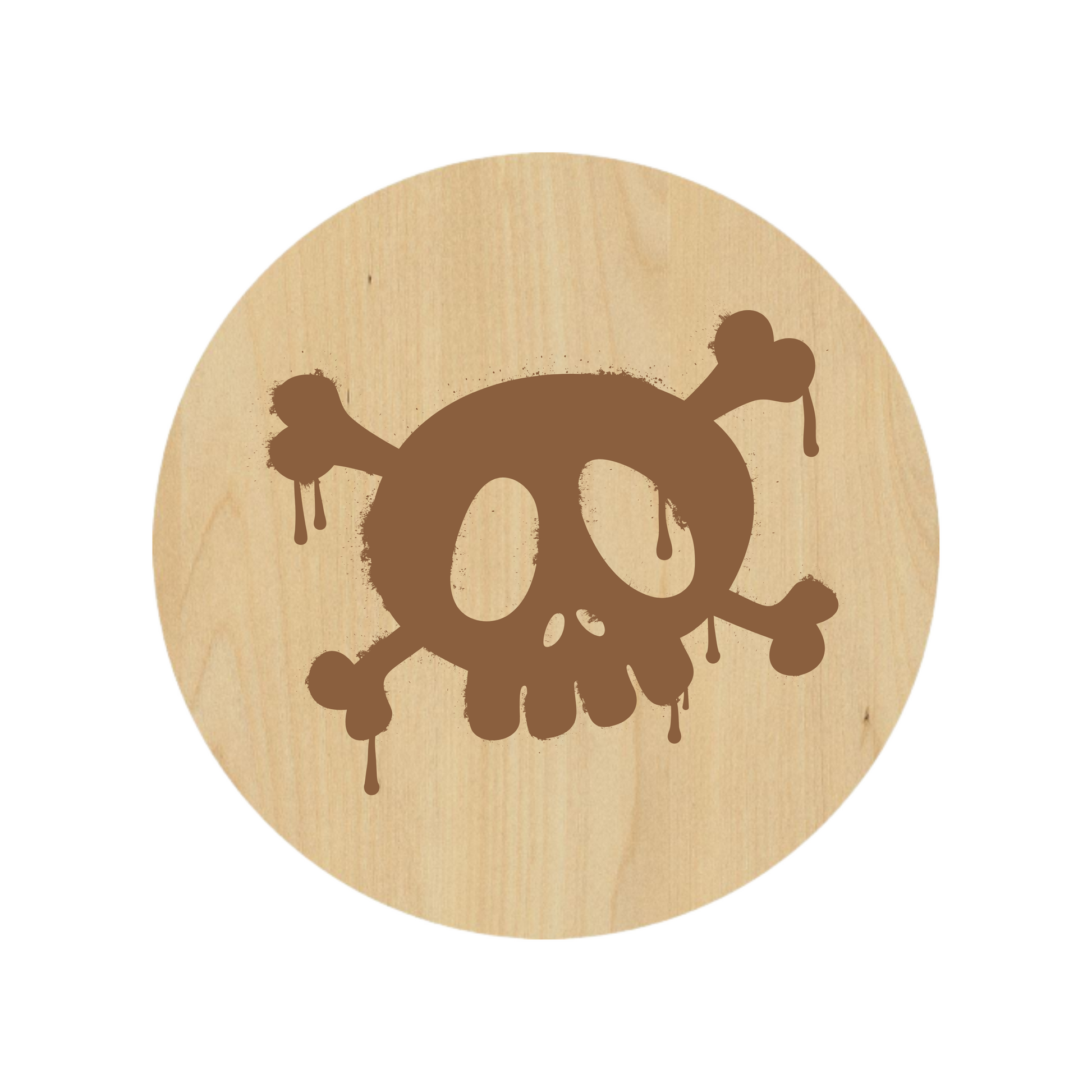 Skull N' Bones Coaster Set - Premium Coaster from Hipster Lasers - Just $40! Shop now at Hipsterlasers