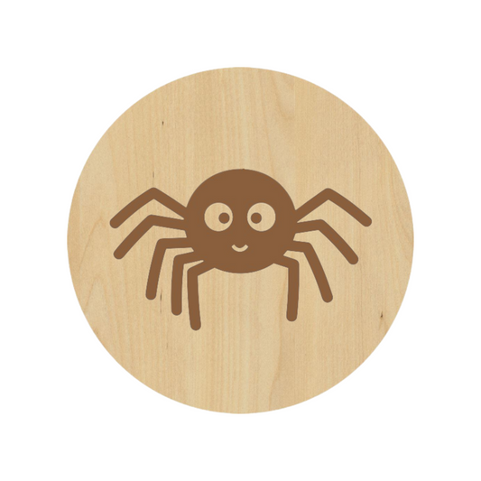 Happy Spider Coaster Set - Premium Coaster from Hipster Lasers - Just $40! Shop now at Hipsterlasers