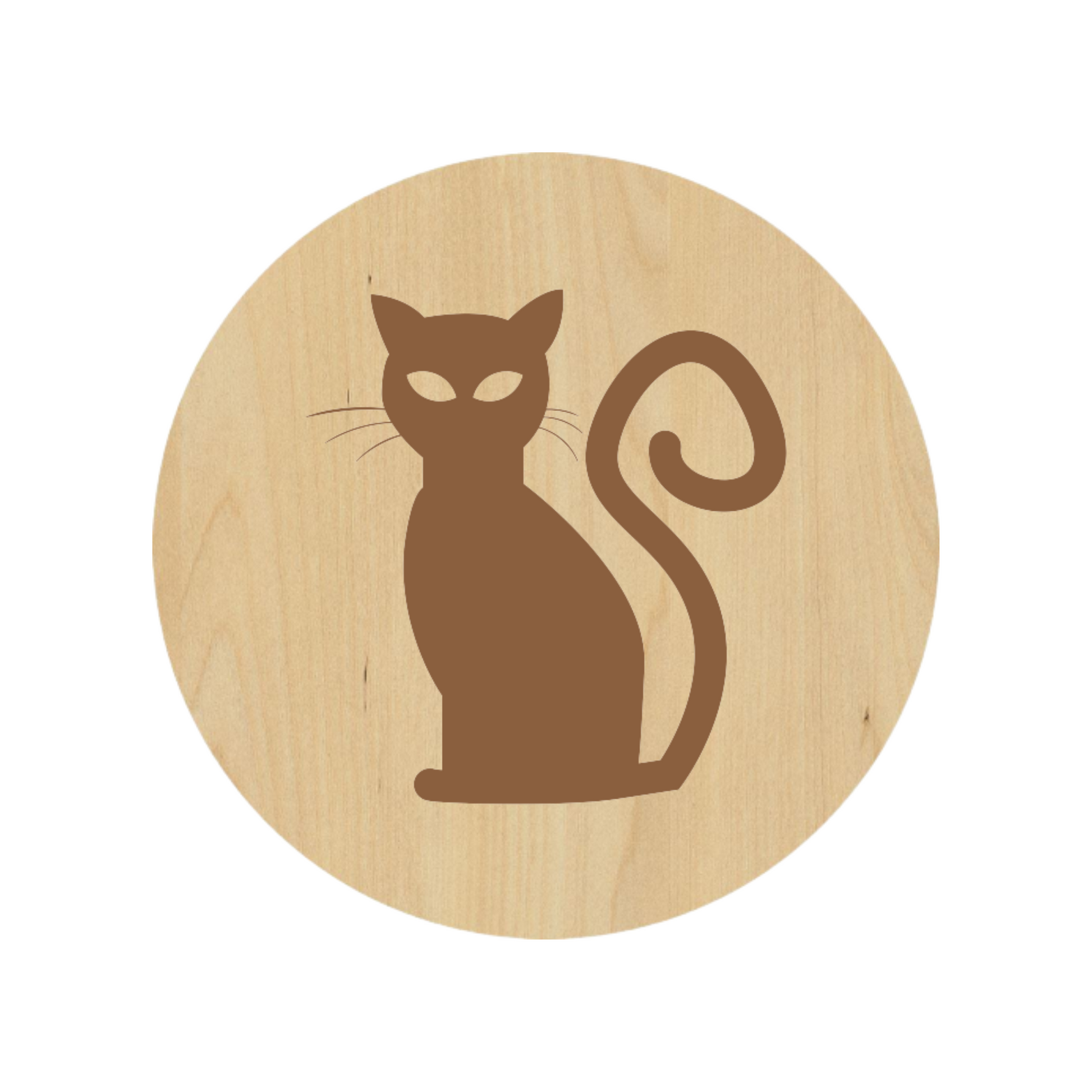 Black Cat Coaster Set - Premium Coaster from Hipster Lasers - Just $40! Shop now at Hipsterlasers