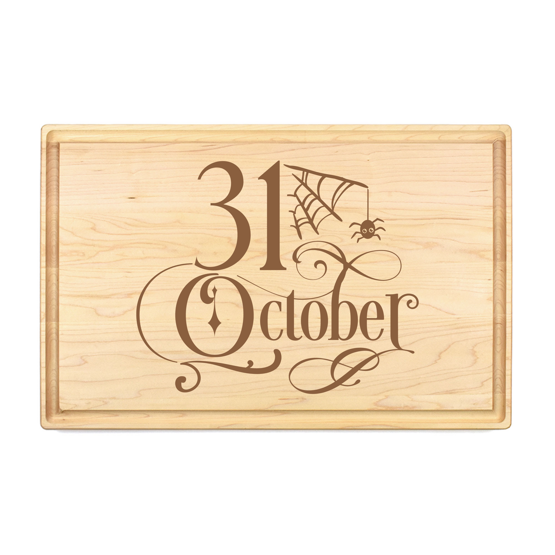 October 31 Cutting Board - Premium Cutting Boards from Hipsterlasers - Just $90! Shop now at Hipsterlasers