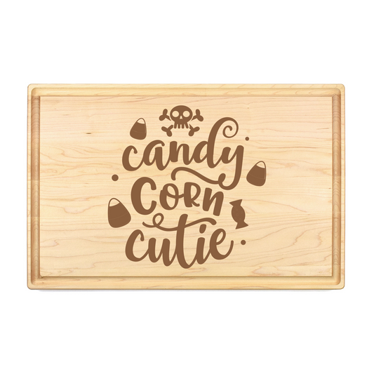 Candy Corn Cutie Cutting Board - Premium Cutting Boards from Hipsterlasers - Just $90! Shop now at Hipsterlasers