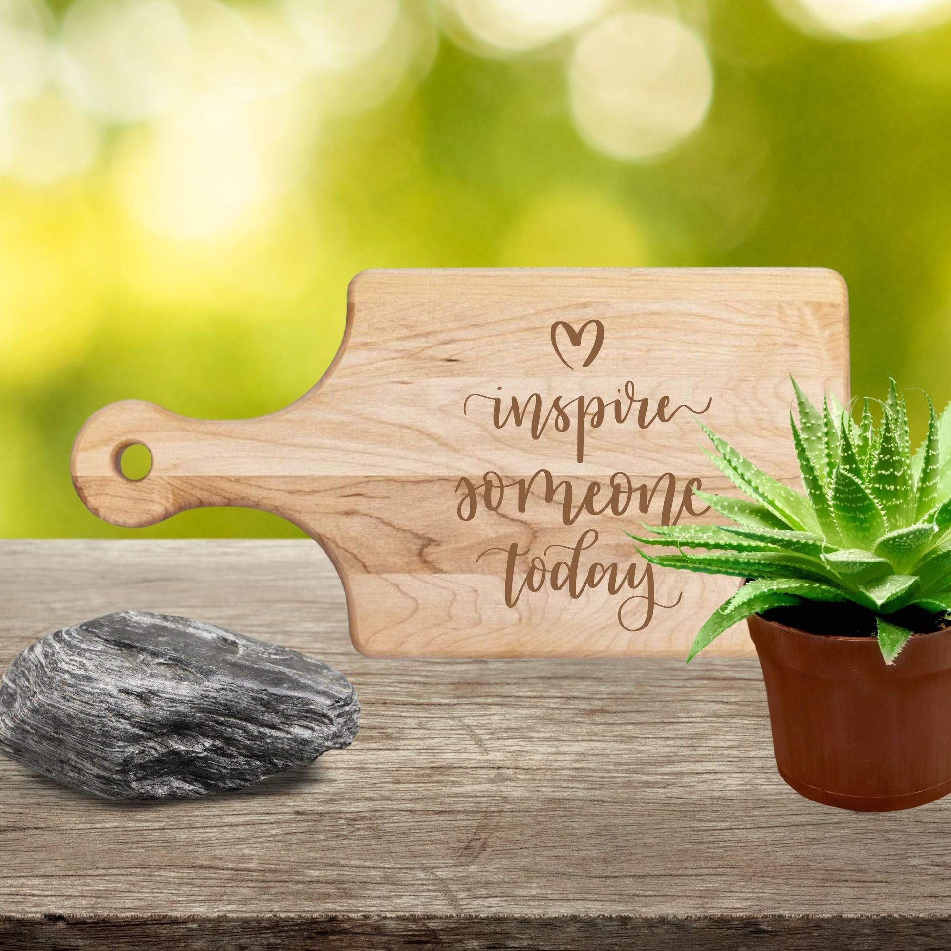 Inspire Someone Today Cutting Board - Premium Cutting Boards from Hipster Lasers - Just $40! Shop now at Hipster Lasers