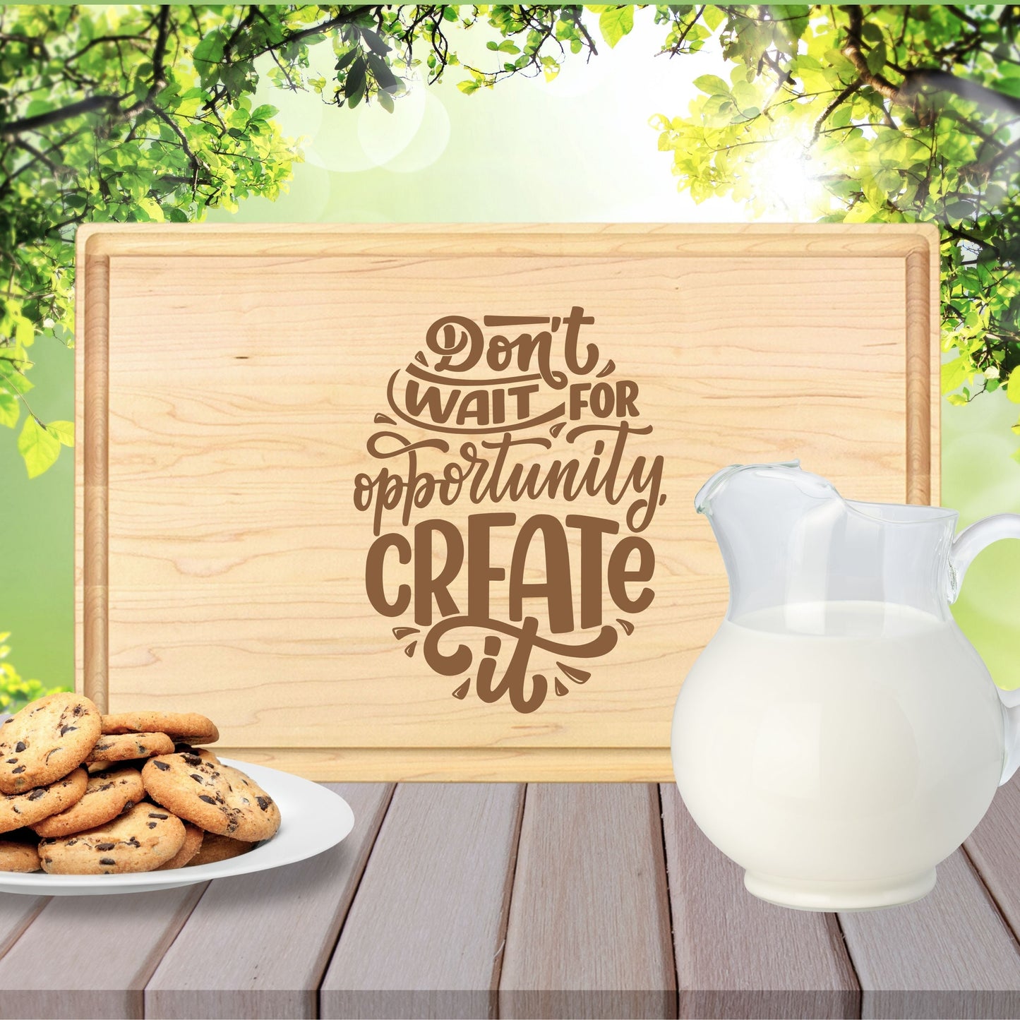 Copy of Slice & Shine Cutting Board - Premium Cutting Boards from Hipster Lasers - Just $40! Shop now at Hipster Lasers