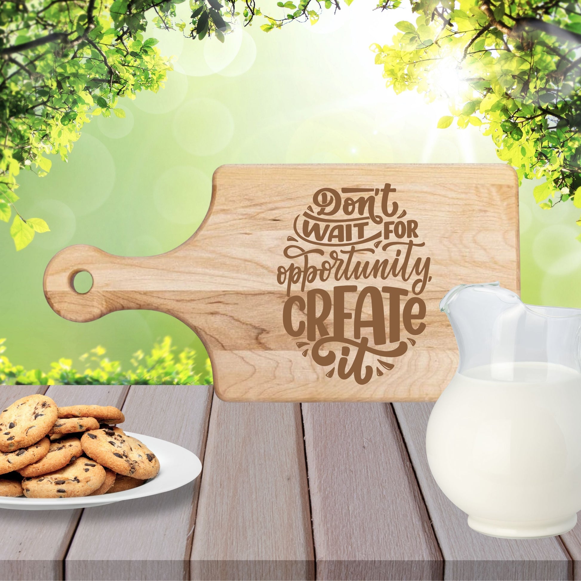 Carve Courage Cutting Board - Premium Cutting Boards from Hipster Lasers - Just $40! Shop now at Hipster Lasers