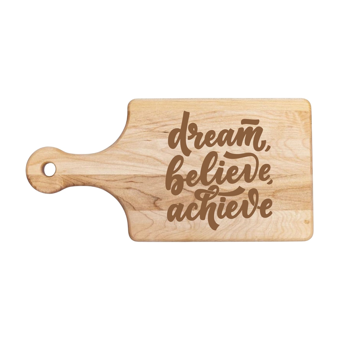 Copy of Believe in Yourself Cutting Board - Premium Cutting Boards from Hipster Lasers - Just $40! Shop now at Hipster Lasers