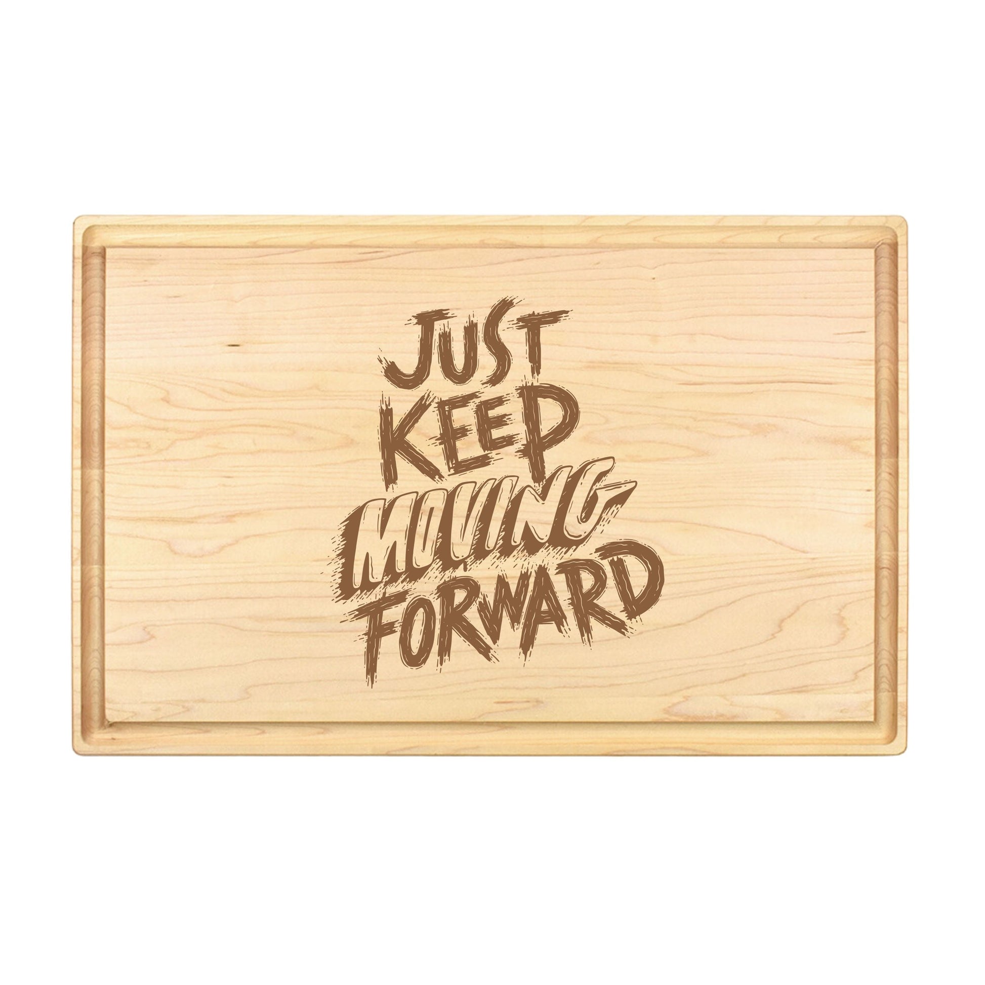Keep Moving Forward Cutting Board - Premium Cutting Boards from Hipster Lasers - Just $40! Shop now at Hipster Lasers