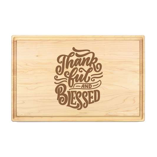 Copy of Choose To Be Grateful Cutting Board - Premium Cutting Boards from Hipster Lasers - Just $90! Shop now at Hipsterlasers