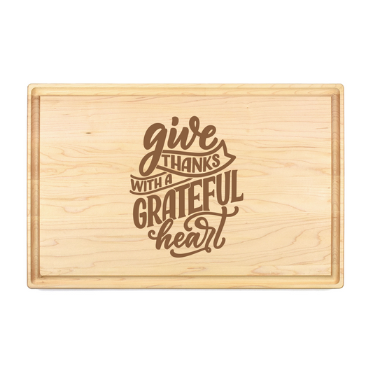 Copy of Eat Pie Count Blessings Cutting Board - Premium Cutting Boards from Hipster Lasers - Just $90! Shop now at Hipsterlasers
