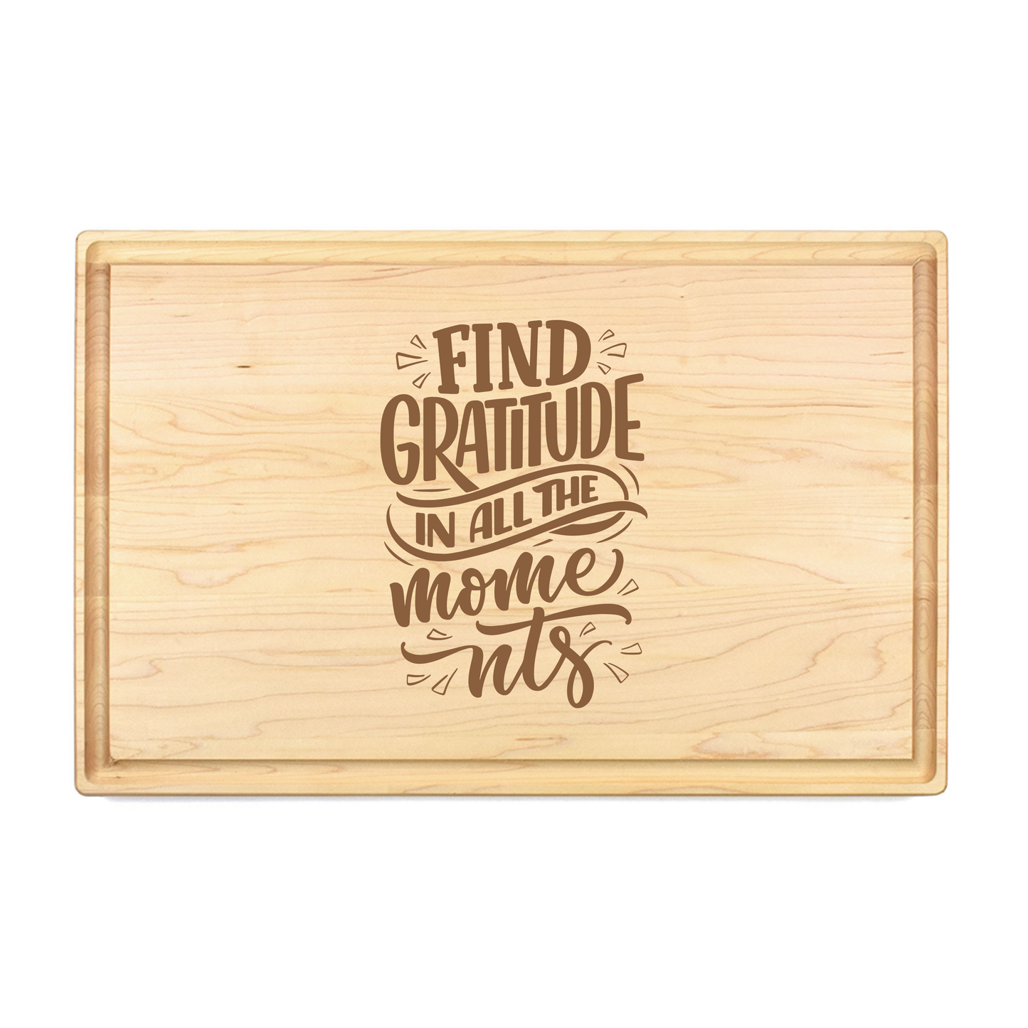 Copy of A Grateful Heart Cutting Board - Premium Cutting Boards from Hipster Lasers - Just $90! Shop now at Hipsterlasers