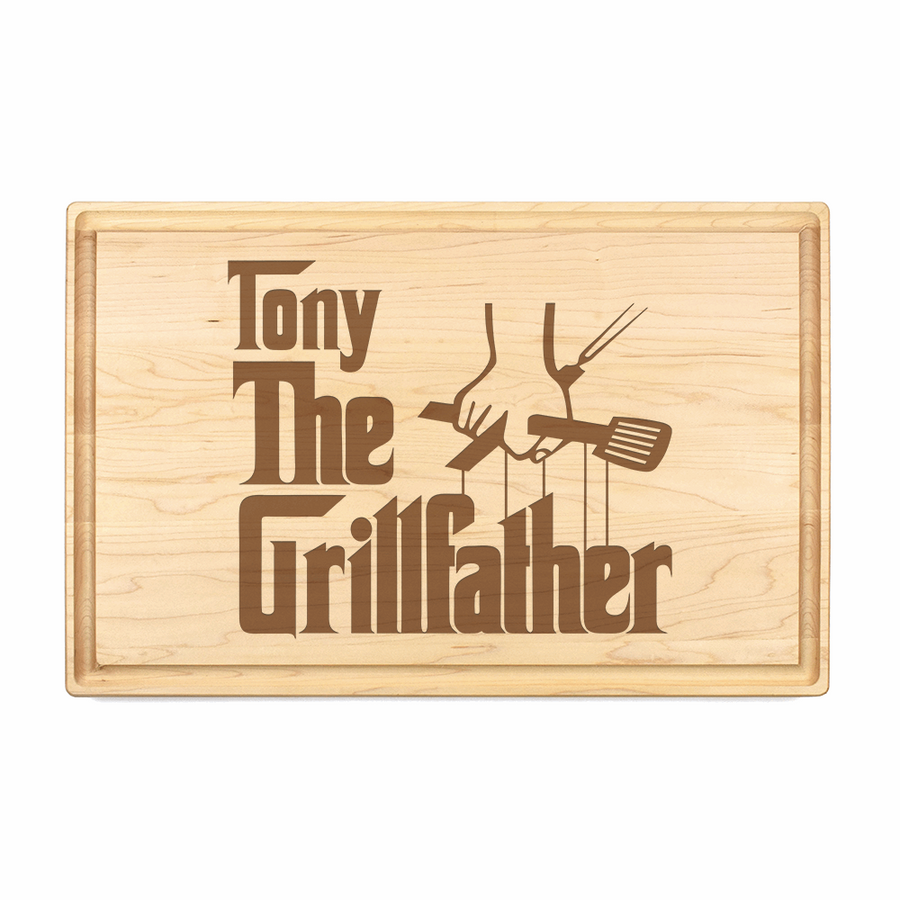 The Grill Father Customizable Cutting Board Best Price in 2023 at