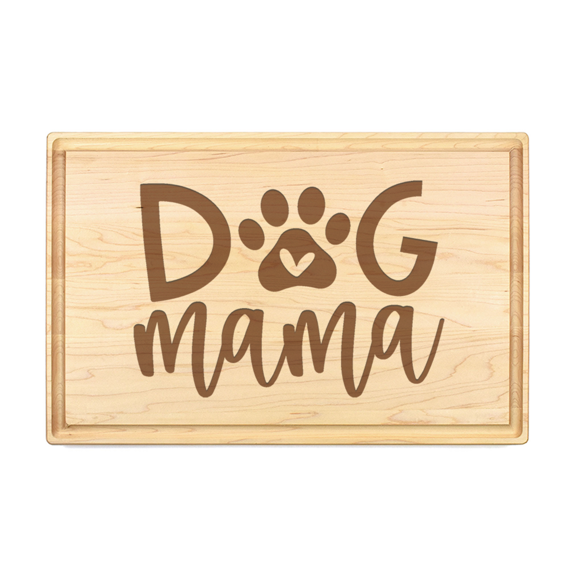 Dog Mama Cutting Board - Premium Cutting Boards from Hipster Lasers - Just $90! Shop now at Hipster Lasers