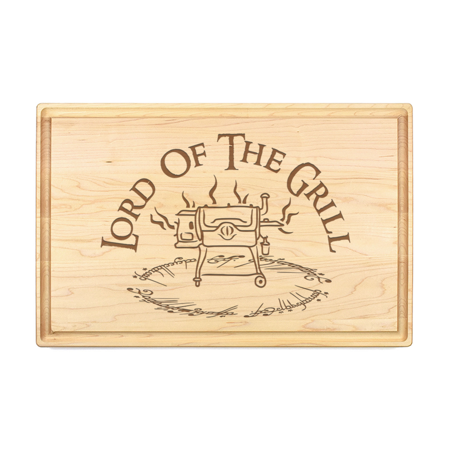 Lord Of The Grill Cutting Board - Premium Cutting Boards from Hipster Lasers - Just $90! Shop now at Hipsterlasers