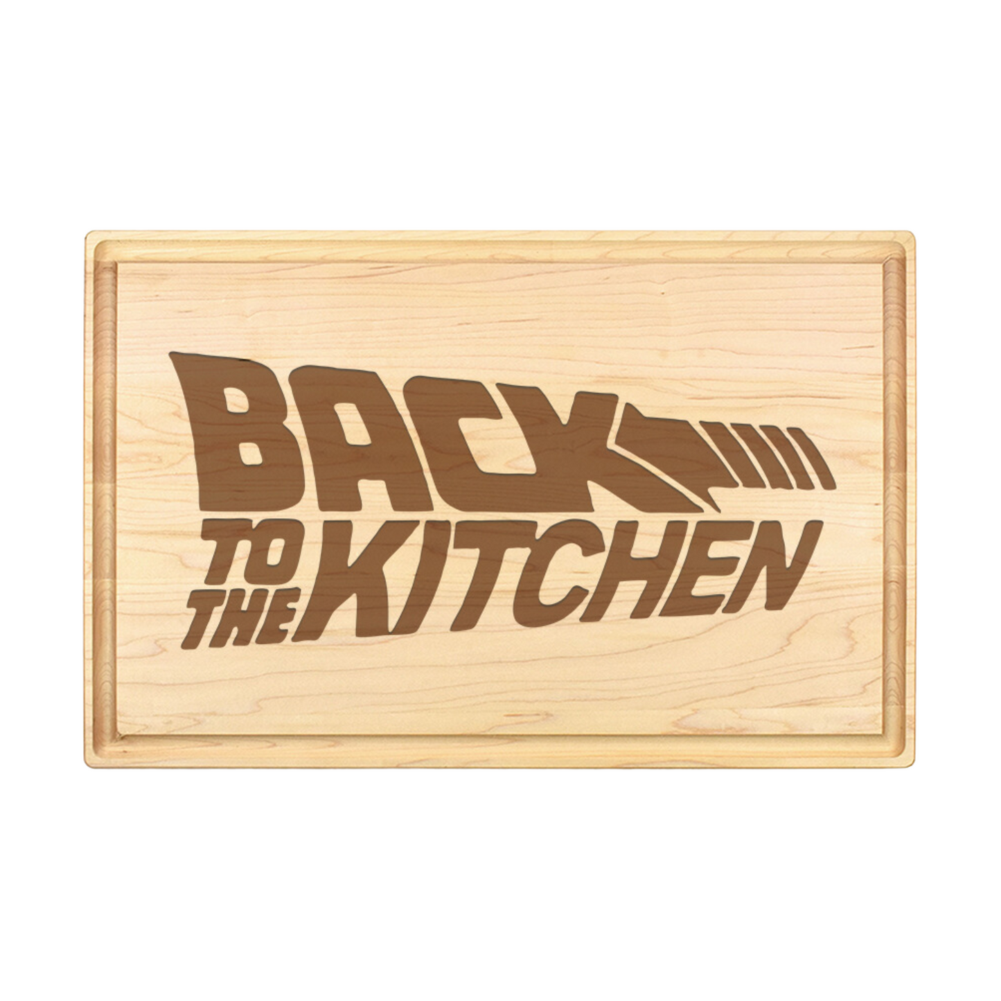 Back To The Kitchen Cutting Board - Premium Cutting Boards from Hipster Lasers - Just $90! Shop now at Hipsterlasers