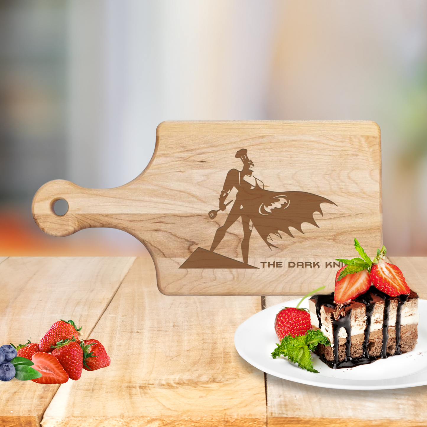 The Dark Knife Cutting Board - Premium Cutting Boards from Hipster Lasers - Just $70! Shop now at Hipster Lasers