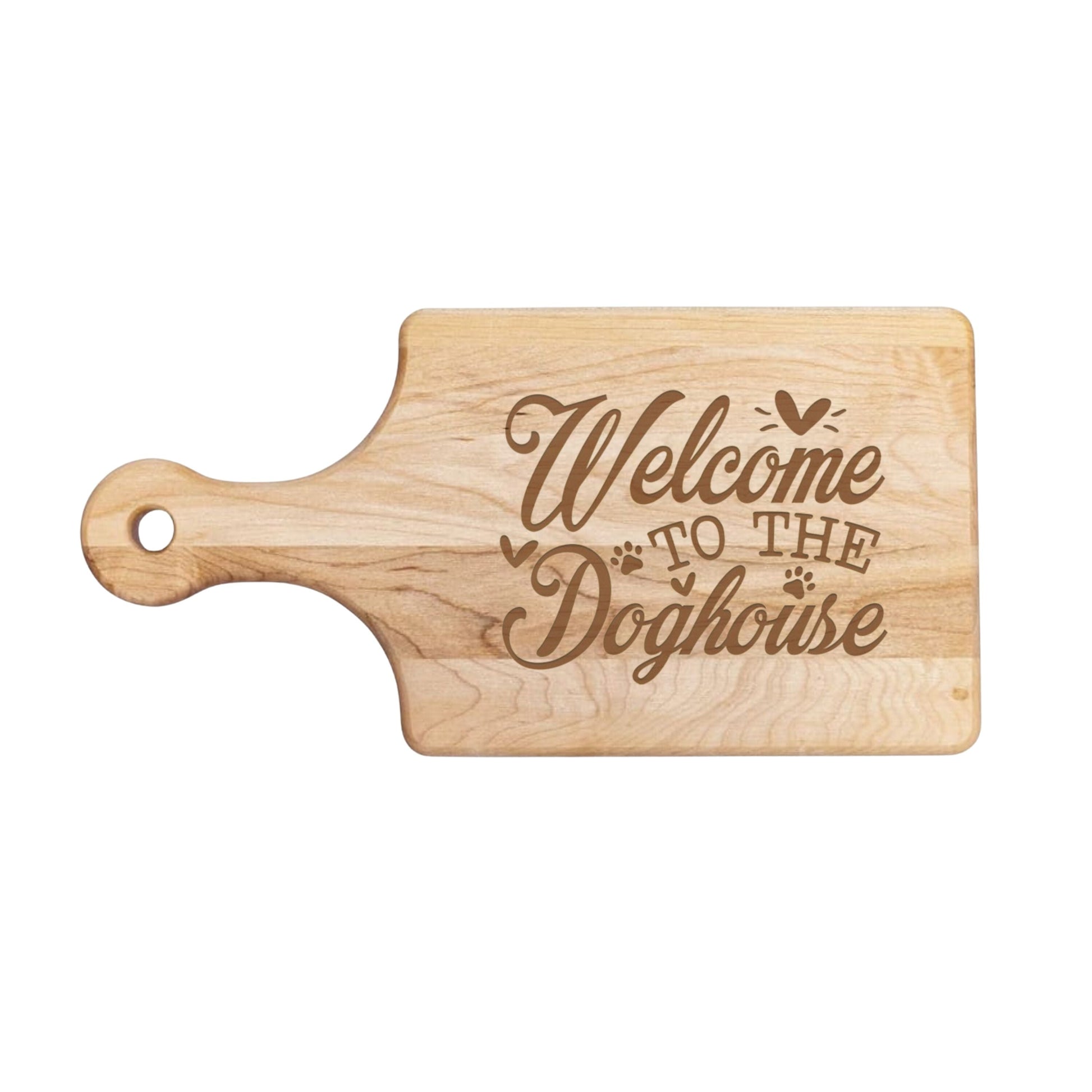Welcome To The Doghouse Cutting Board - Premium Cutting Boards from Hipster Lasers - Just $40! Shop now at Hipster Lasers