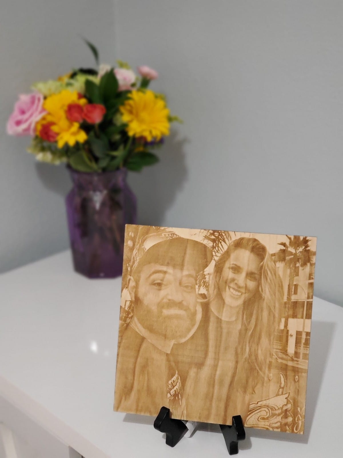 Custom Wood Engraved Photos - Premium Wood Plaques from Hipster Lasers - Just $35! Shop now at Hipsterlasers